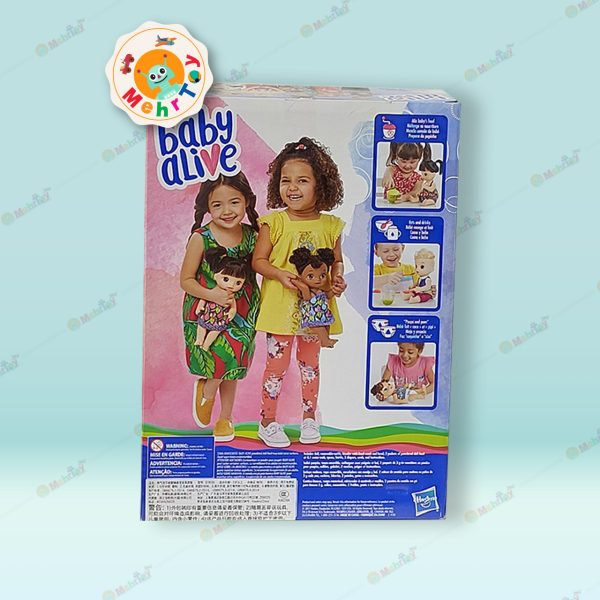 عروسک baby alive اورجینال برند hasbro کد0635