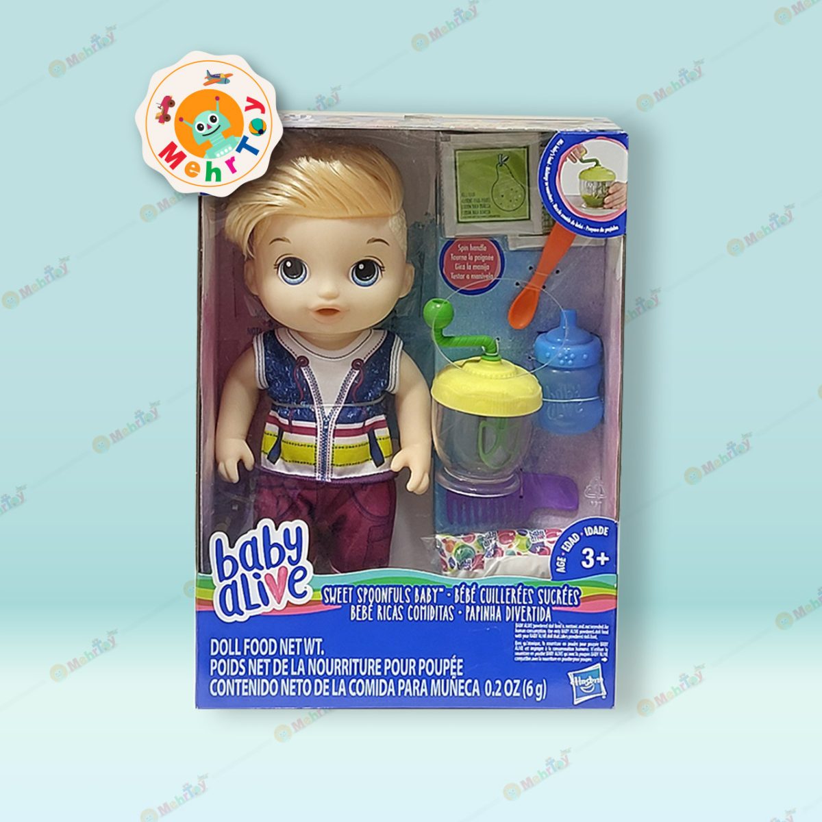 عروسک baby alive اورجینال برند hasbro کد0635