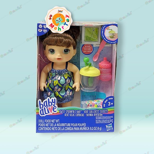 عروسک baby alive اورجینال برند hasbro کد 1-0635