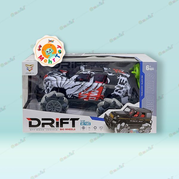 ماشین کنترلی دریفت چرخ کپسولی (stunt drift) کد 689/25