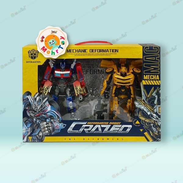 اکشن فیگور تبدیل شوندگان 2 عددی Transformers