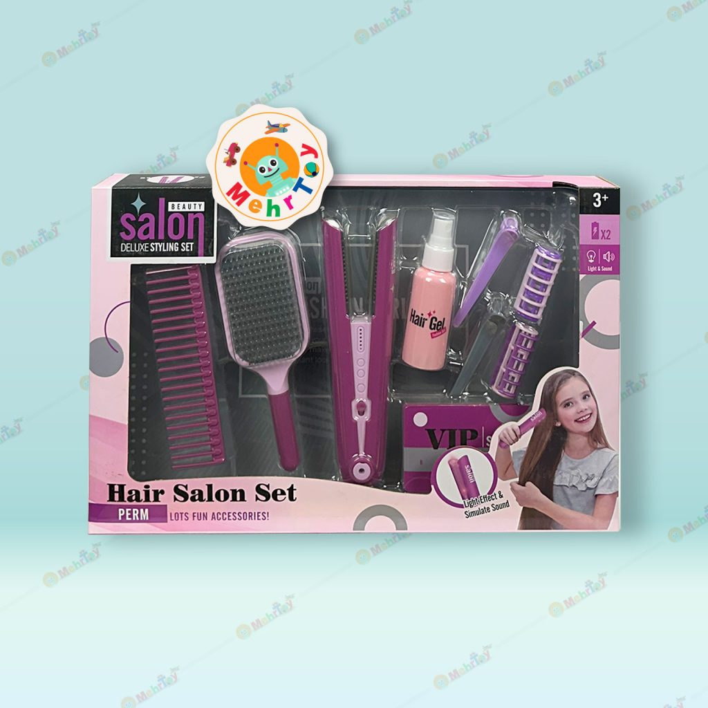 اسباب بازی ست اتو مو و بابلیس HAER SALON SET