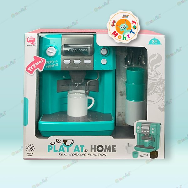 اسباب بازی دستگاه اسپرسو ساز سایز بزرگ PLAY AT HOME