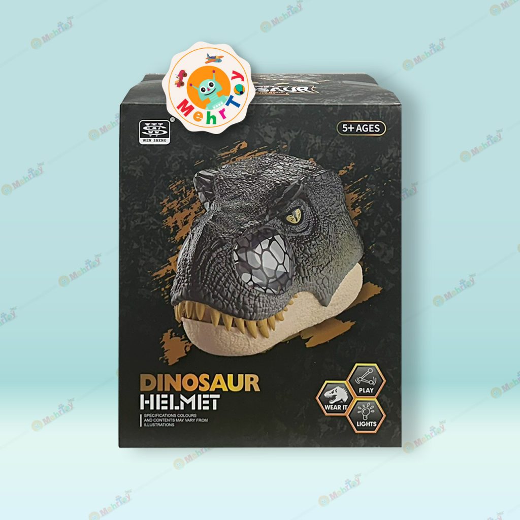 اسباب بازی ماسک سر دایناسور فک متحرک HELMET DINOSAUR