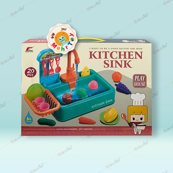 اسباب بازی سینک ظرفشویی 20 قطعه Play house