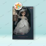 عروسک پرنسس با لباس عروس WEDDING DRESS