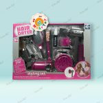 اسباب بازی ست اتو مو و سشوار حرفه ای HAIR DRYER