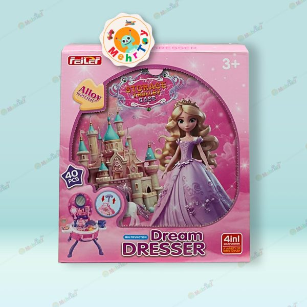 اسباب بازی ست لوازم آریشی کیفی 40 قطعه 1in4