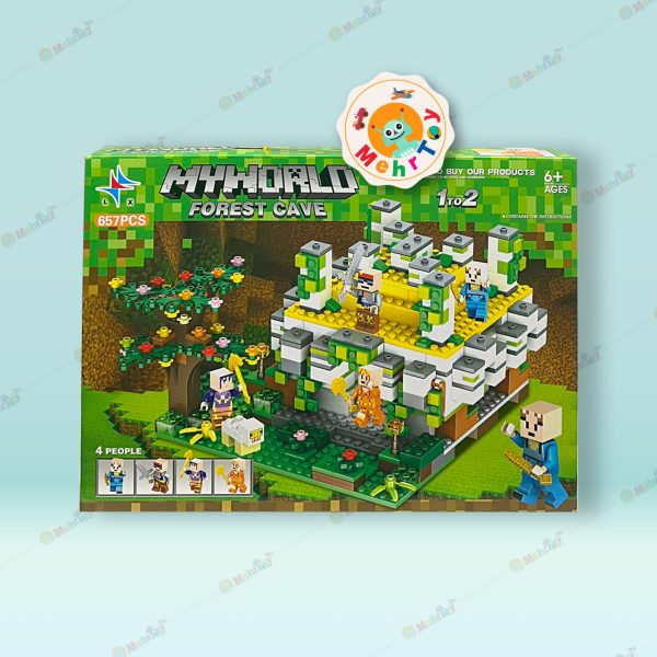 لگو ساختنی ماینکرافت 657 قطعه 1در2