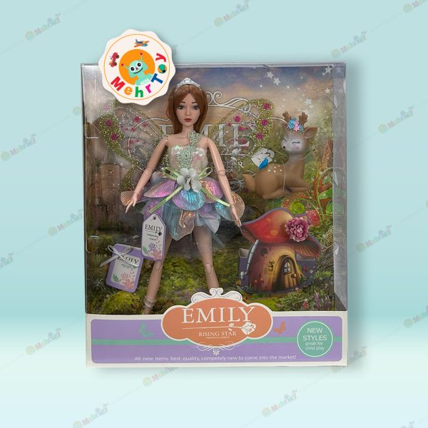 عروسک باربی پرنسس جنگل EMILY