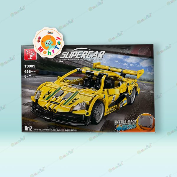 لگو ساختنی ماشین عقب کش 456 قطعه SLIPERCAR