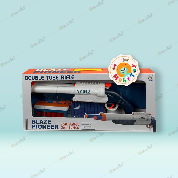 تفنگ اسباب بازی وینچستر تیر ابری DOUBLE TUBE RIFLE
