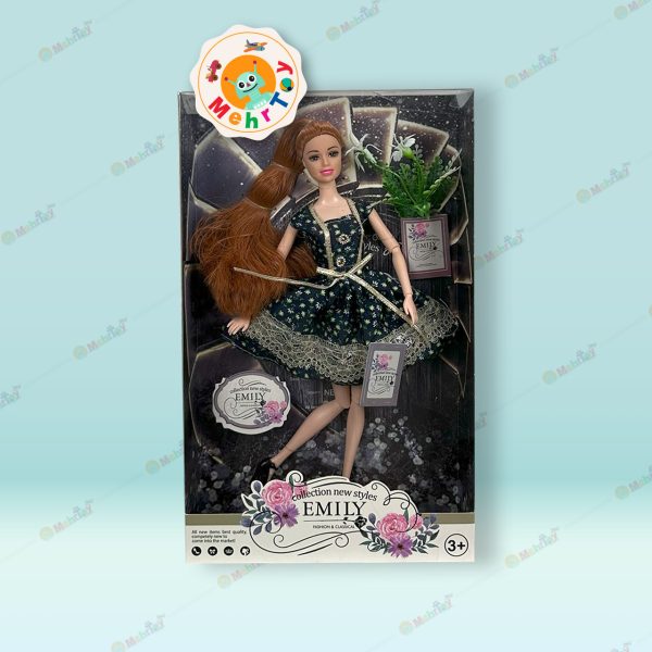 عروسک باربی مفصلی EMILY