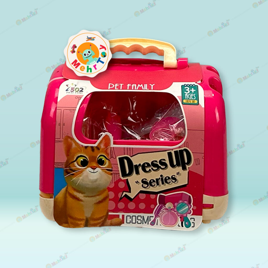 اسباب بازی باکس گربه به همراه لوازم DRESS UP SERIES