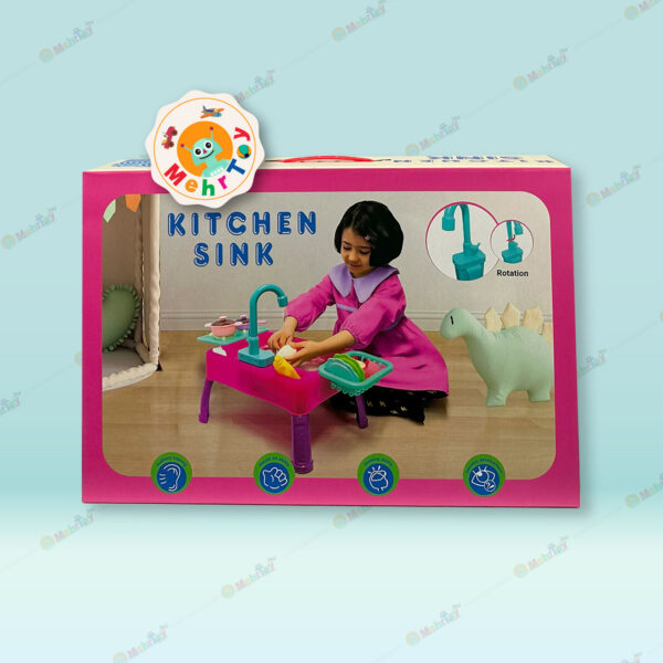 اسباب بازی سینک ظرفشویی پایه دار KITCHEN SINK