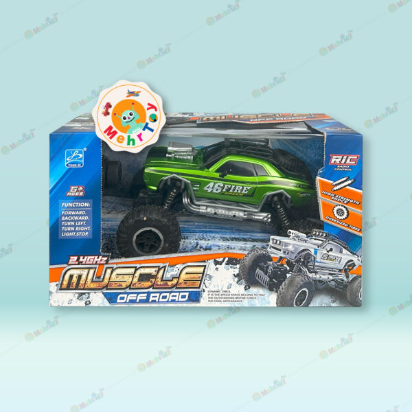 ماشین کنترلی آفرود کلاسیک MUSCLE OFF-ROAD شارژی