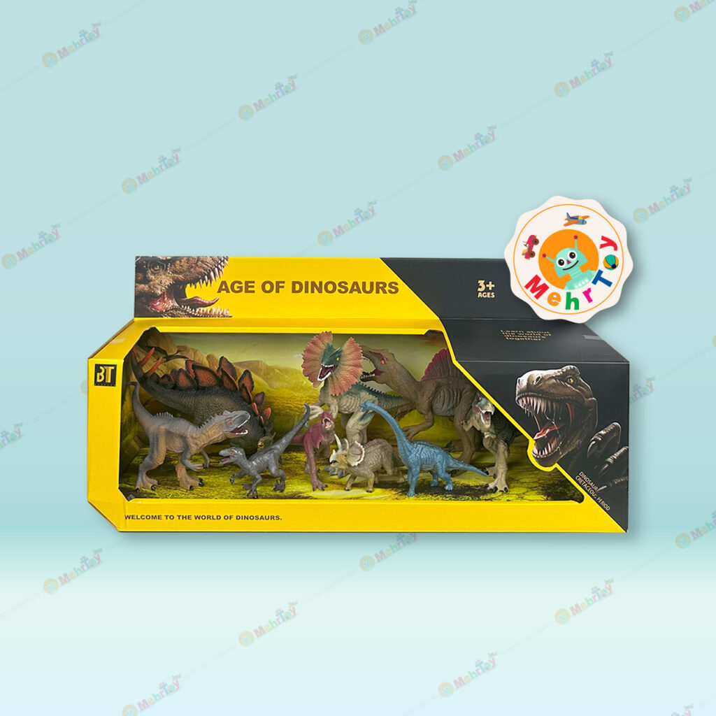 فیگور دایناسور JURASSIC PARK مجموعه 9 عددی