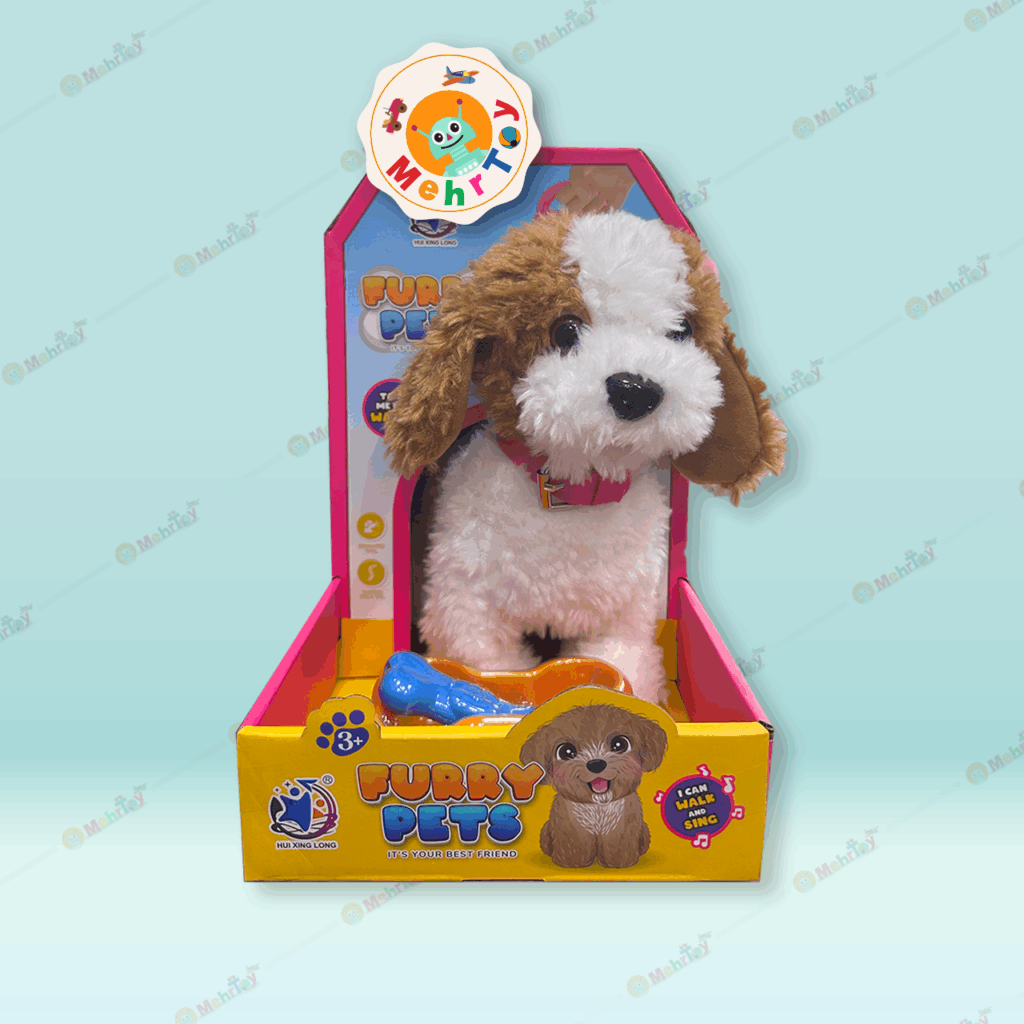 عروسک سگ پولیشی کنترلی موزیکال