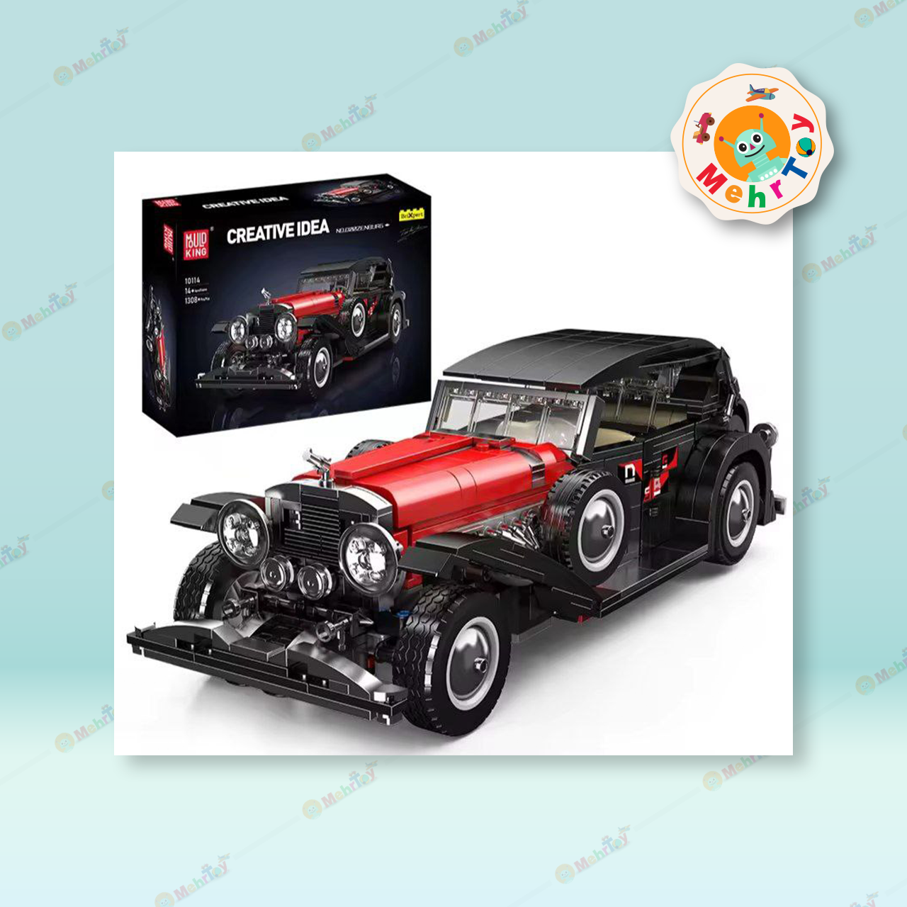 10114 لگو ساختنی ماشین مرسدس بنز کلاسیک 1308 قطعه