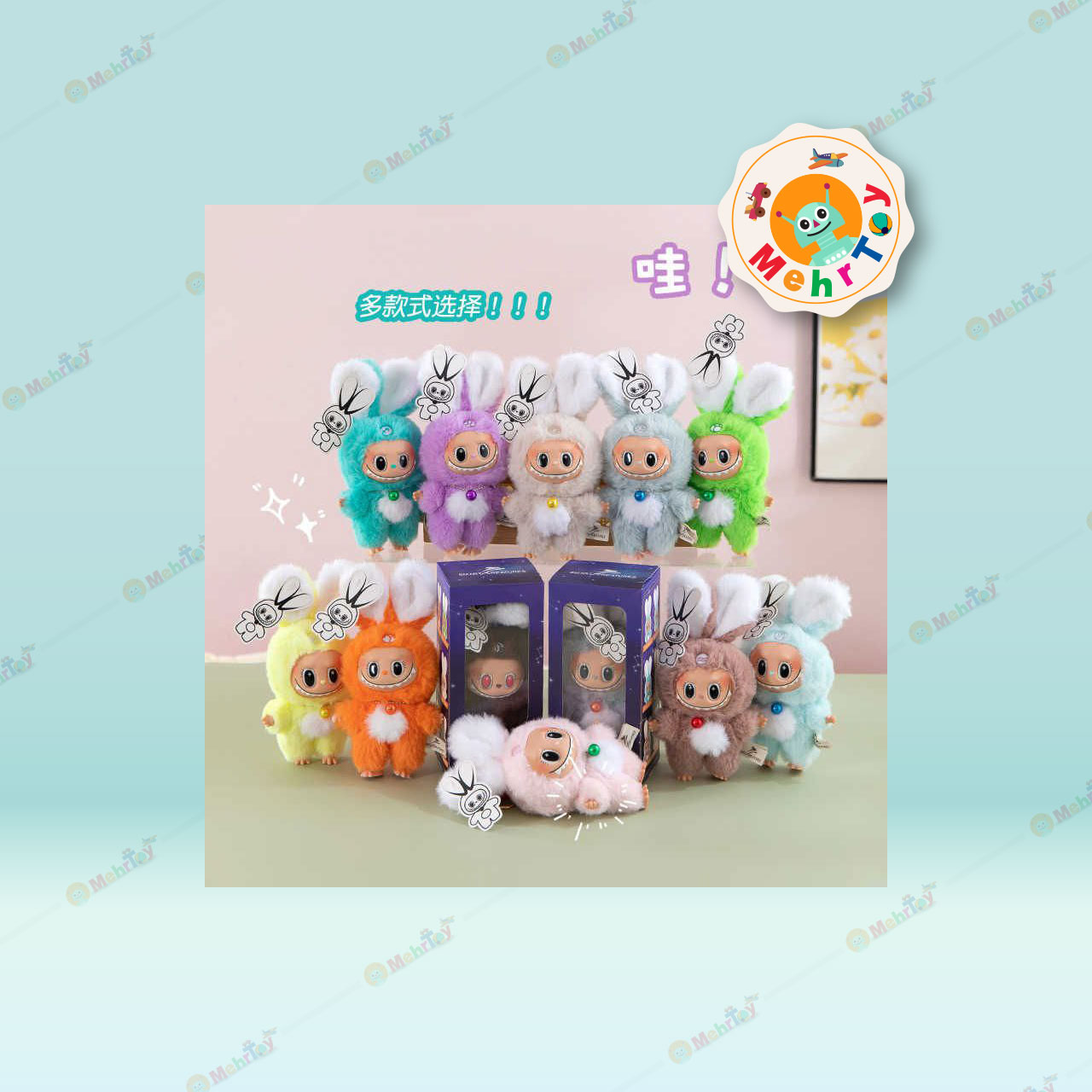 17-L عروسک لبولبو جعبه دار اورجینال 17 سانتی